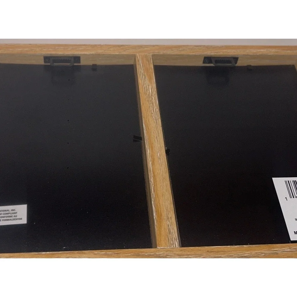 4x6 2-Opening Collage Picture Frame with Shatter-Resistant 4x6 - 2 Opening